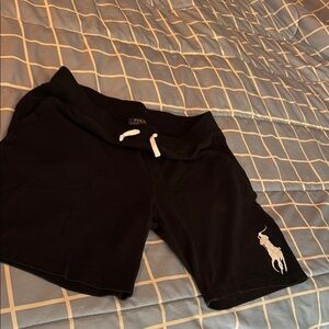 Polo by Ralph Lauren Black Athletic Shorts